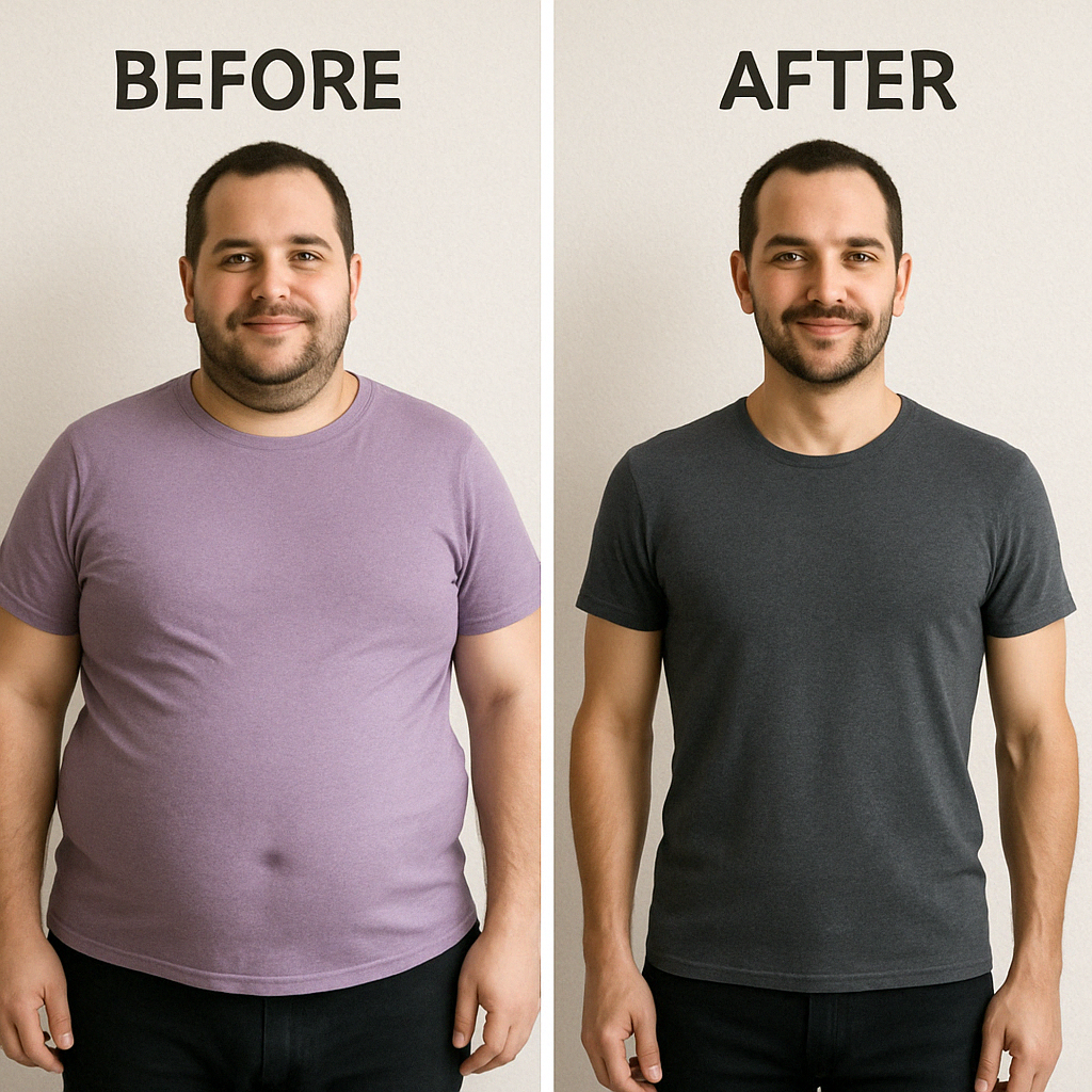 Before and after photo 2